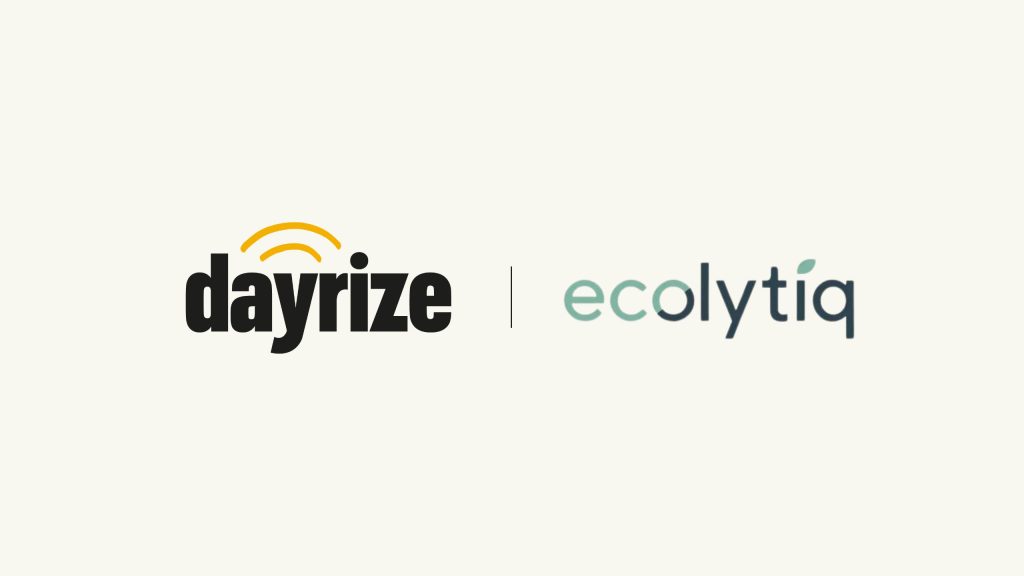 Dayrize and ecolytiq partnered to enhance ecolytiq's integrated platform.